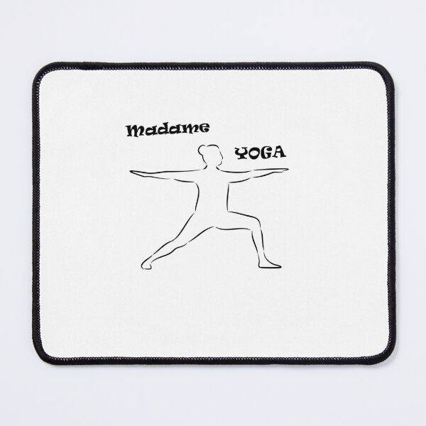 Item preview, Virabhadrasana warrior 2 Pose madame yoga designed and sold by Laurentlartiste.