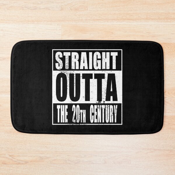 Item preview, Straight Outta The 20th Century (white) designed and sold by SolidEarthArt.