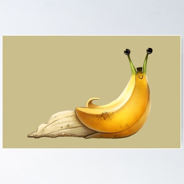 Item preview, Snail banana designed and sold by TrendyThings37.