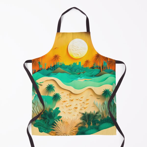 Aperçu de l'œuvre Multidimensional Dream Tropical Beach #4 créée et vendue par Artistic Pandas.