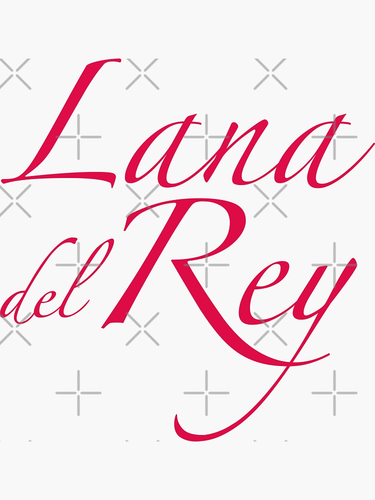 Lana Del Rey round stickers decorative stickers gift for fans