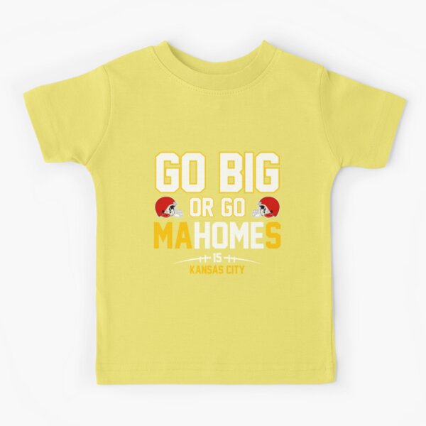 Go Big or Go Mahomes Kids T-Shirt for Sale by creatordesigns1