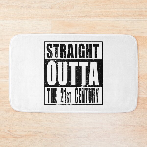 Item preview, Straight Outta The 21st Century (black) designed and sold by SolidEarthArt.