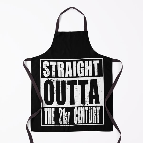 Item preview, Straight Outta The 21st Century (white) designed and sold by SolidEarthArt.