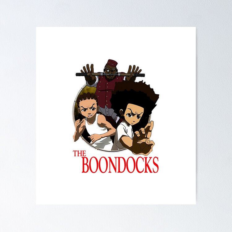 the boondocks Sticker