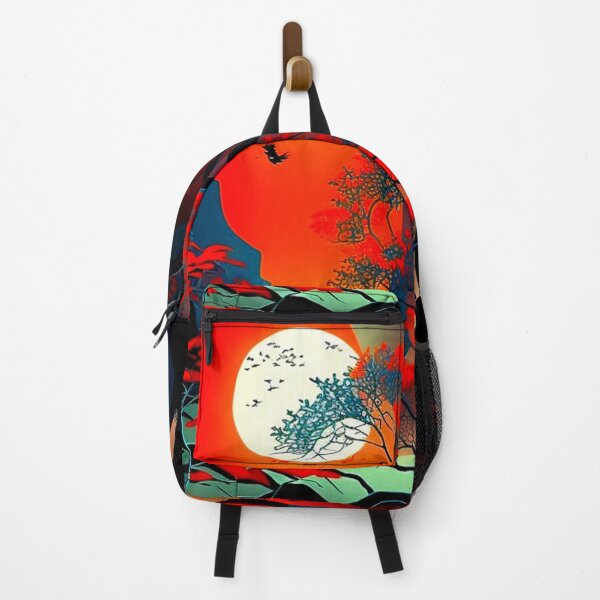 Item preview, Red Floral Modern Abstract art designed and sold by Ideassbold.