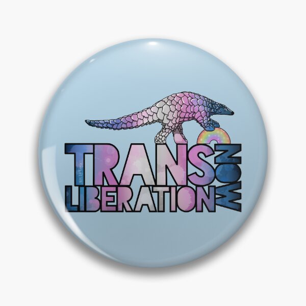 Item preview, Trans Liberation Now Pnagolin 2023 designed and sold by Art by Veya.