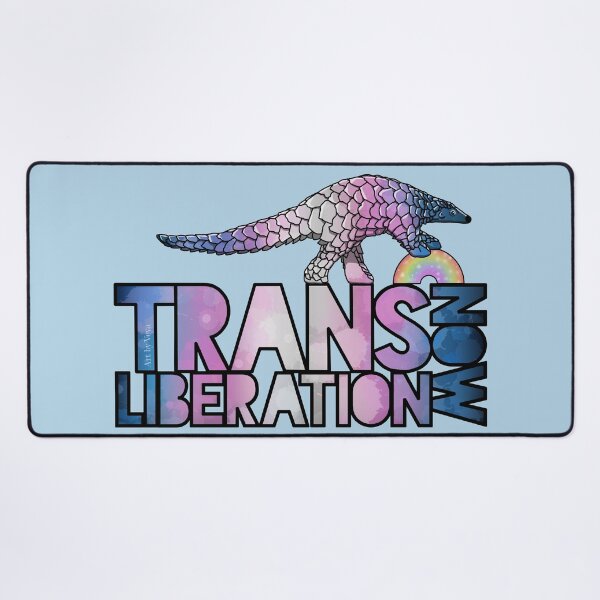 Item preview, Trans Liberation Now Pnagolin 2023 designed and sold by Art by Veya.