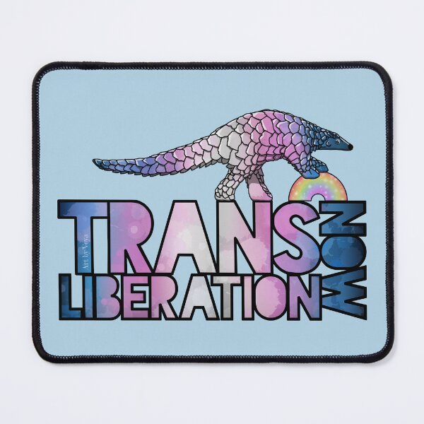 Item preview, Trans Liberation Now Pnagolin 2023 designed and sold by Art by Veya.
