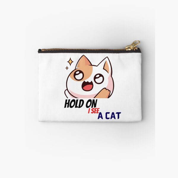 Item preview, cat lover cat mom funny hold on i see a cat designed and sold by Itsforyou1.
