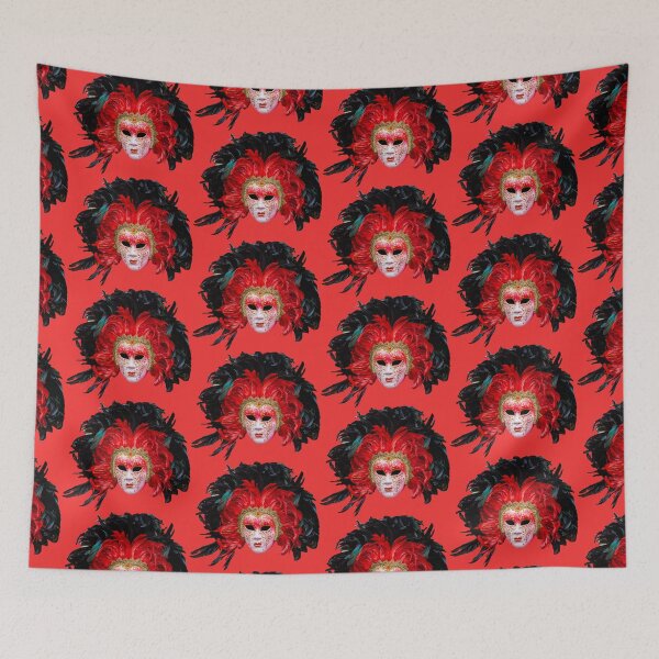 Item preview, Feathered Face mask designed and sold by Dalyndigital Photography.