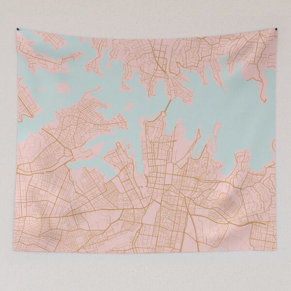 Item preview, Sydney map designed and sold by AnnaGo.