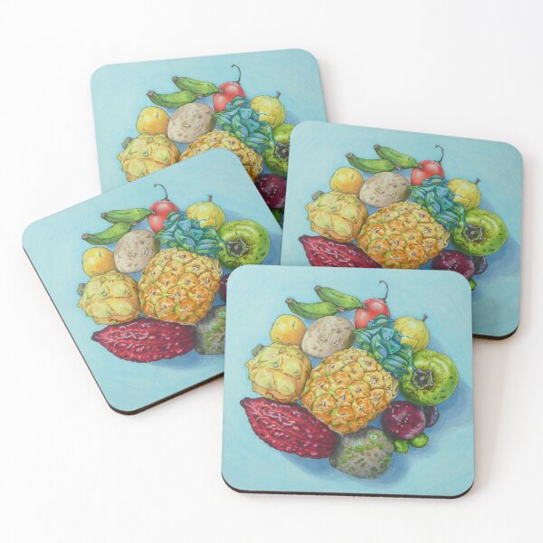 Item preview, Tropical Fruits Basket designed and sold by LoveJingle.