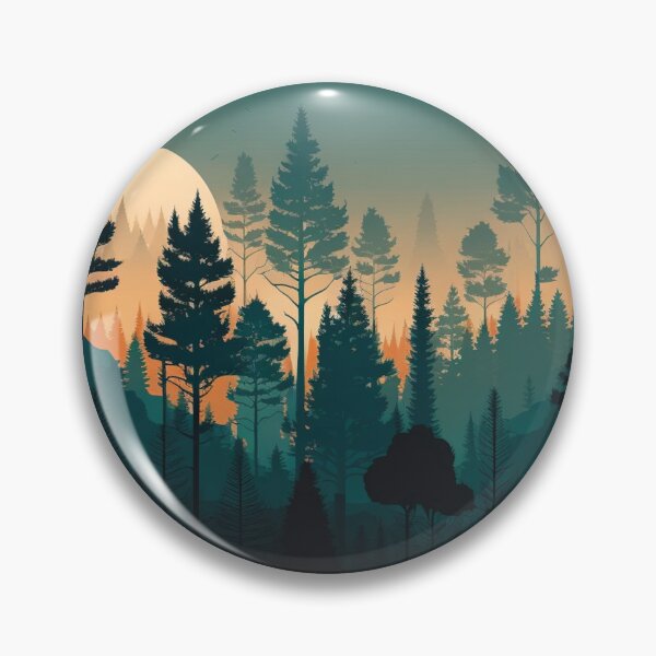 Item preview, Pine Forest Sunrise designed and sold by Art-Faux.