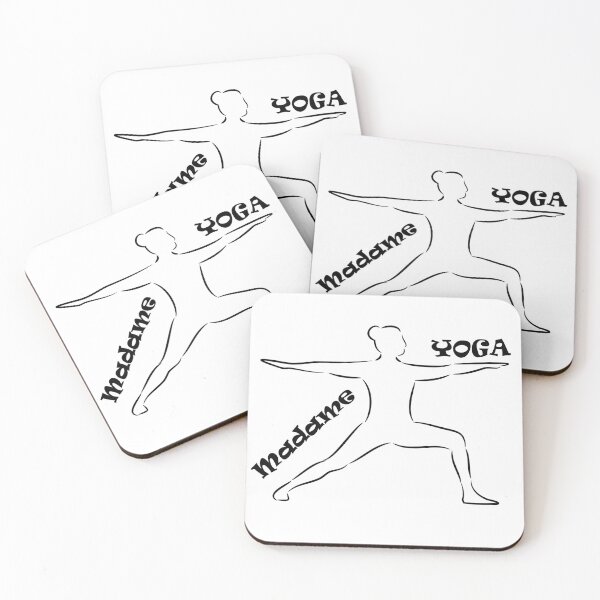 Item preview, Virabhadrasana warrior 2 Pose madame yoga designed and sold by Laurentlartiste.