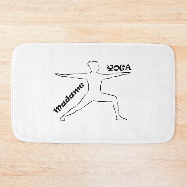 Item preview, Virabhadrasana warrior 2 Pose madame yoga designed and sold by Laurentlartiste.
