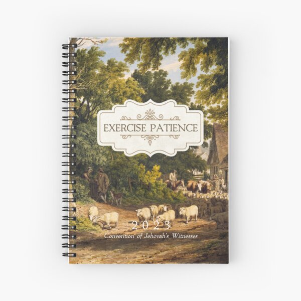 EXERCISE PATIENCE (SHEPHERD) Spiral Notebook