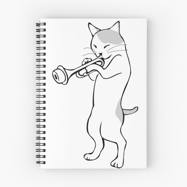 Item preview, Jazz Cat Horn Player designed and sold by topisawtees.