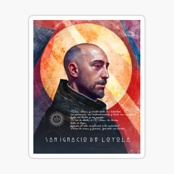 Item preview, Art portrait of Saint Ignatius of Loyola designed and sold by Bernardo Ramonfaur.