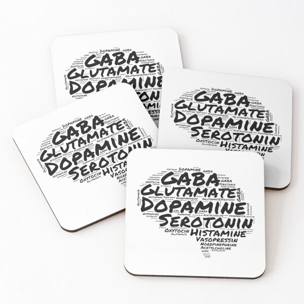 Item preview, Brain Neurotransmitter Word Cloud - Neuroscience, Psychology, Biology, Mind, Brain, Dopamine, Serotonin, Oxytocin designed and sold by jadedscientist.