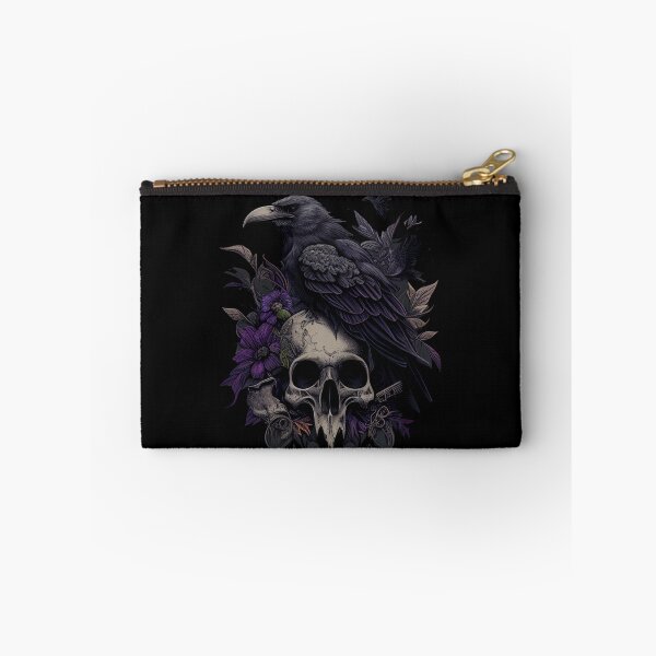 Item preview, Awesome Evil Necromancer Skull and Raven Design designed and sold by NateFellhauer.