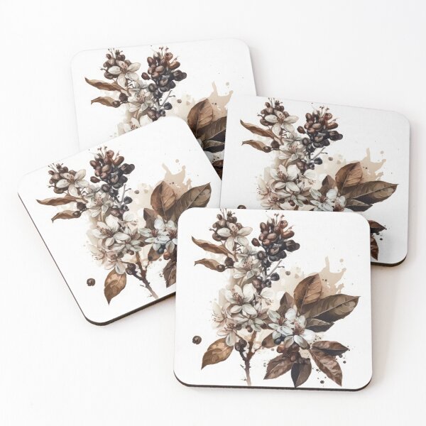 Item preview, Coffee Flowers  designed and sold by Vanover Designs.
