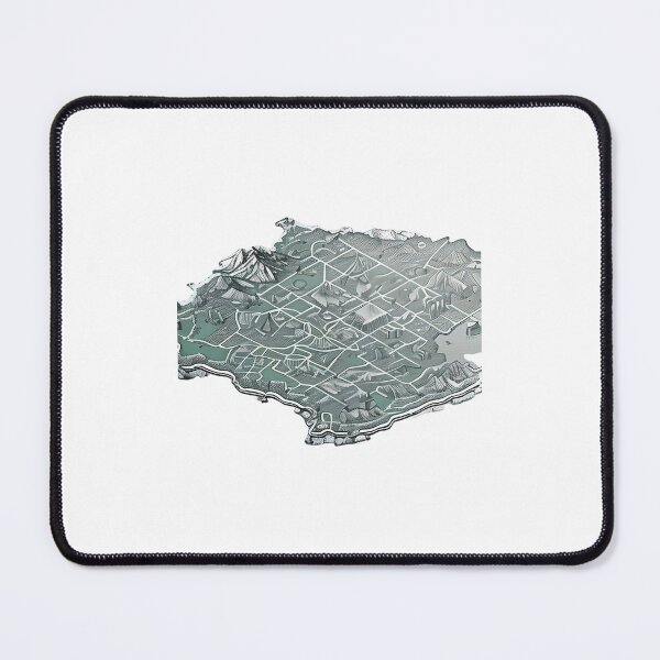 Item preview,  Explore the United States with Our Illustrated Map Art designed and sold by MadScientist01.