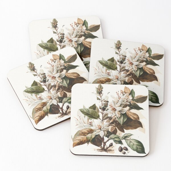 Item preview, Coffee Flowers  designed and sold by Vanover Designs.