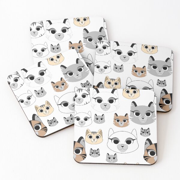 Item preview, Heads of cute kittens designed and sold by aikdreams.