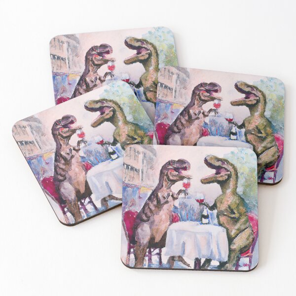 Aperçu de l'œuvre T-Rex Date Nuit créée et vendue par TrexAmbassador.