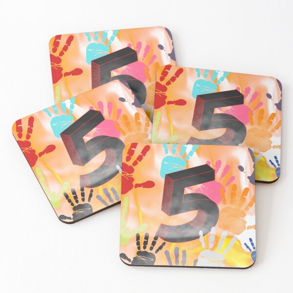 Item preview, Tap Five illustration designed and sold by MobMarketdesign.