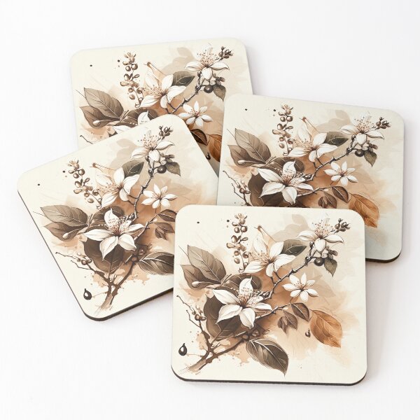 Item preview, Coffee Flowers  designed and sold by Vanover Designs.
