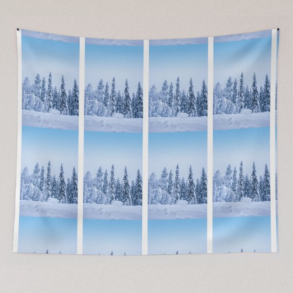 Item preview, trees covered by frost designed and sold by BluePlanetStore.