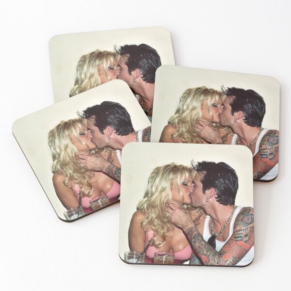 Item preview, Pamela Anderson and Tommy Lee Kissing designed and sold by Bird of Paradise.