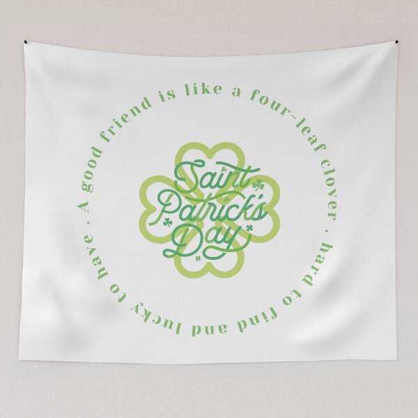 Item preview, A Good Friend Is Like A Four-leaf Clover St Patrick's Day T-shirt designed and sold by HCNDesign.