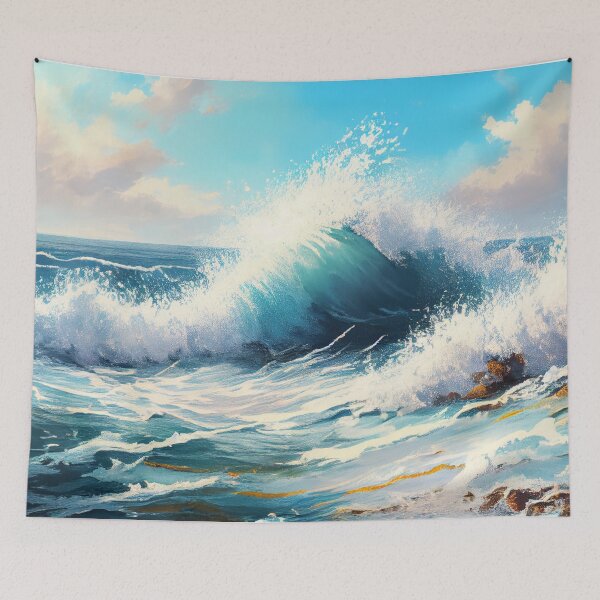 Item preview, Waves of Tranquility designed and sold by Goddess888.