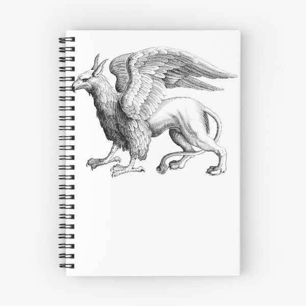 Item preview, GRIFFIN Mythical Creature Eagle Lion Medieval Mythology Beast designed and sold by madeulaugh.