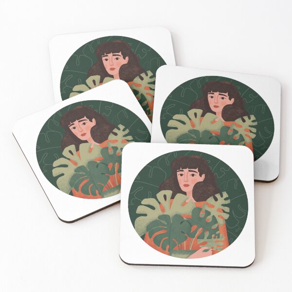 Item preview, Plant Lady Holding a Monstera  designed and sold by Kyleene  Finley.