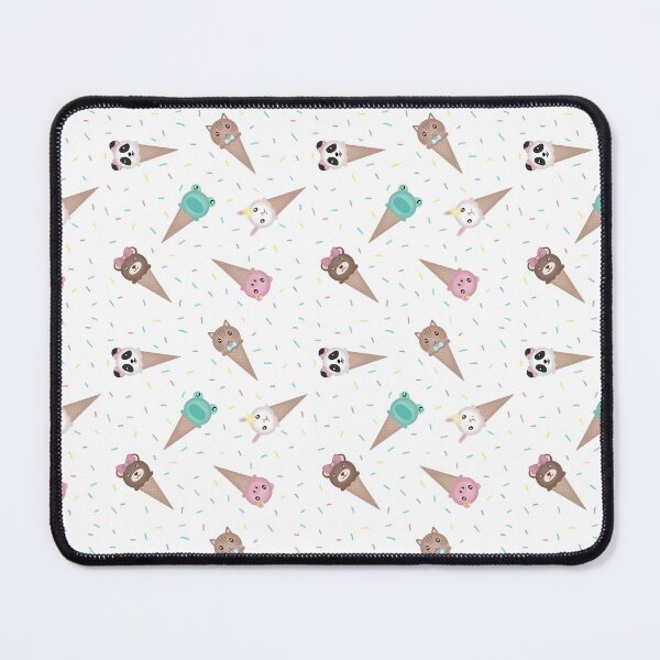 Item preview, Animal Ice Cream pattern designed and sold by daisyandlime.
