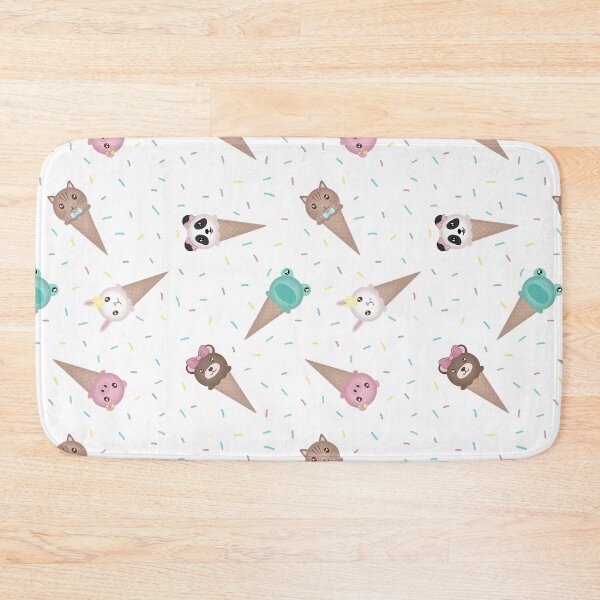Item preview, Animal Ice Cream pattern designed and sold by daisyandlime.