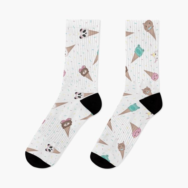Item preview, Animal Ice Cream pattern designed and sold by daisyandlime.