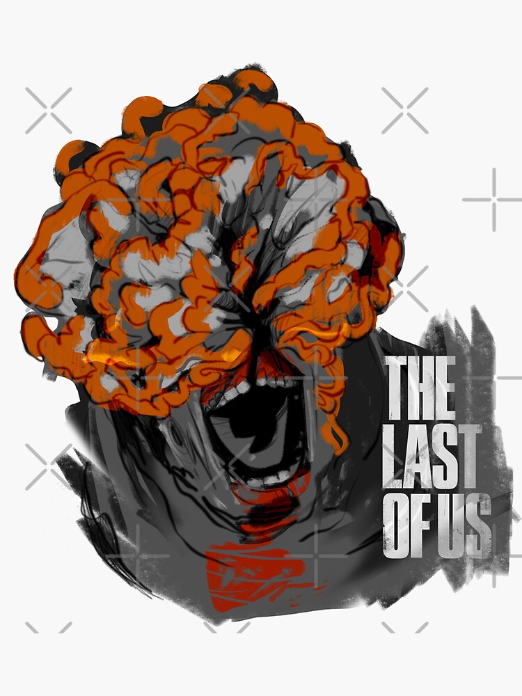 Clicker - The Last of Us fan art - Clicker - Sticker