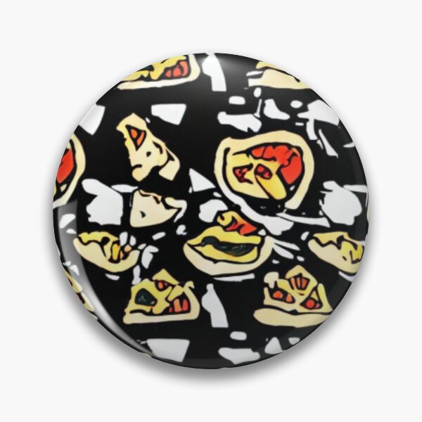 Artikelvorschau, Pizza-Party-Wahnsinn – Pizza-Perfektion – köstlich karikaturhaft entworfen und verkauft von WBP Mart.