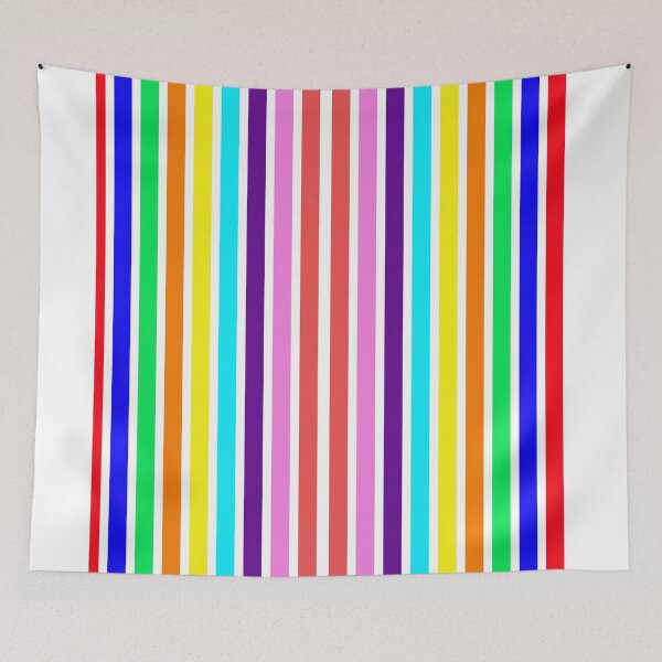 Item preview, many colorful stripe pattern cell phone case designed and sold by Shadow3561.