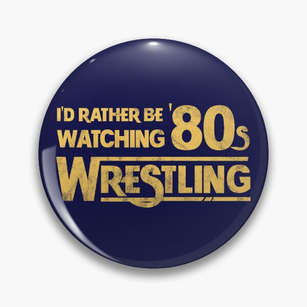 Item preview, I'd Rather Be Watching 80s Wrestling designed and sold by artshapedbox.