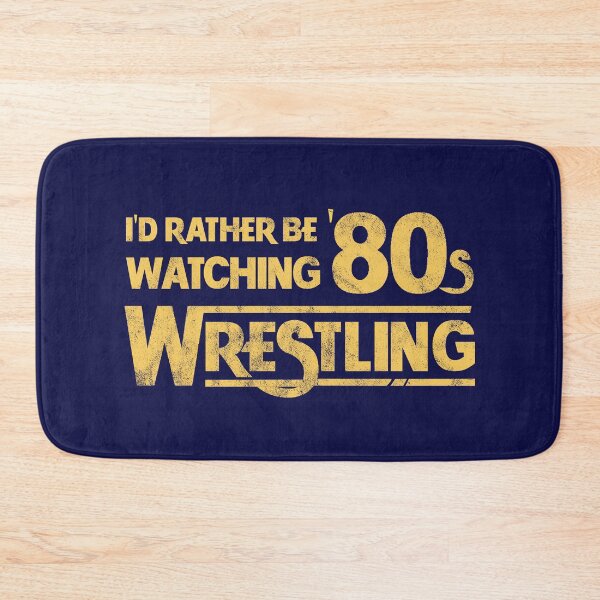 Item preview, I'd Rather Be Watching 80s Wrestling designed and sold by artshapedbox.