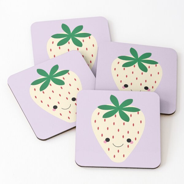 Item preview, White Strawberry designed and sold by NoodleBerry Designs.