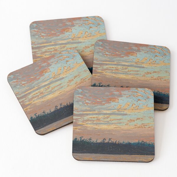 Item preview, Tom Thomson Sunset Sky designed and sold by TheRedVineyard.