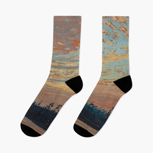 Item preview, Tom Thomson Sunset Sky designed and sold by TheRedVineyard.