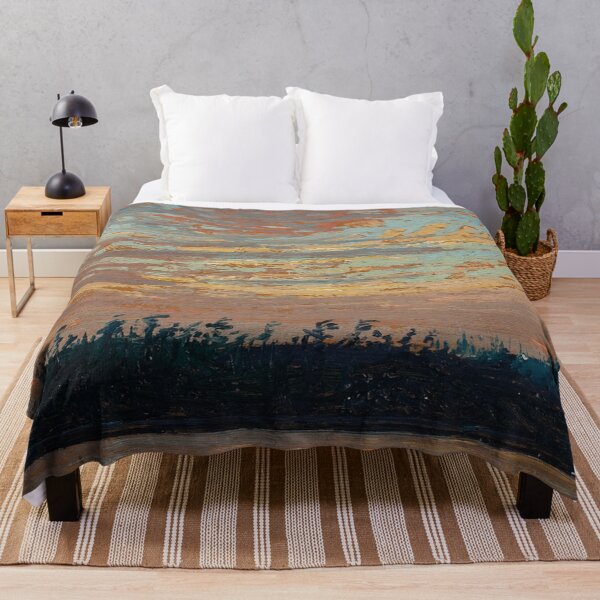 Item preview, Tom Thomson Sunset Sky designed and sold by TheRedVineyard.